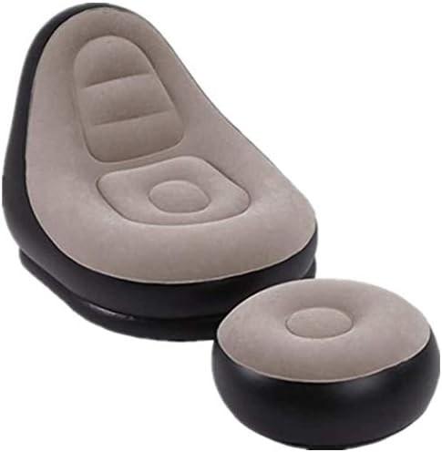 Sofa Inflable Con Reposapies Comodo Portatil Para Sala - Imagen 5