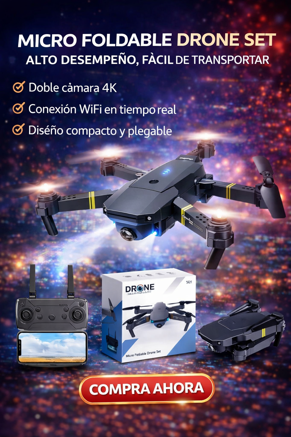 DRONE CON CÁMARA
