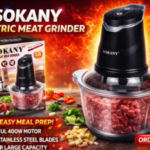 👉 Picatodo Eléctrico Sokany SK-7020 400W | Procesador de Alimentos 2L