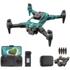 Mini Drone W1 Max Evita Obstaculos Luces Led Camara HD